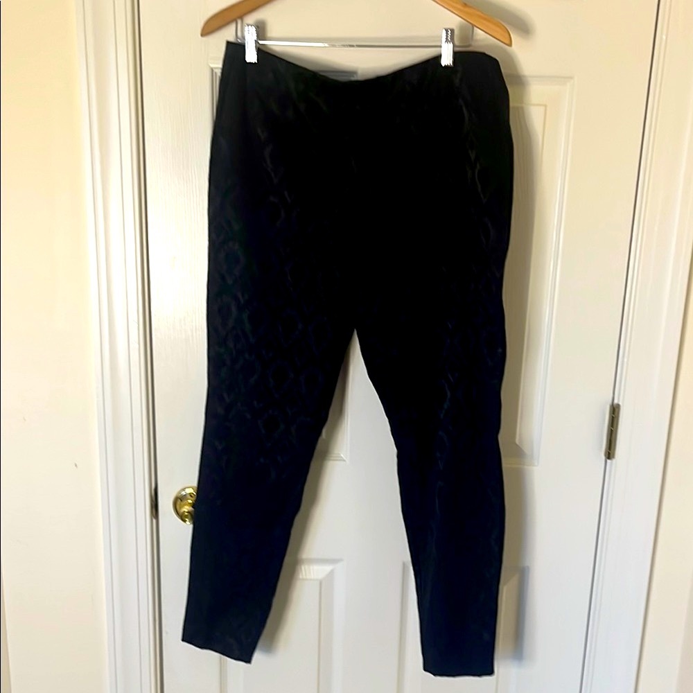 Simply Styled Black Dress Pants Slim Fit, cigarette style pant